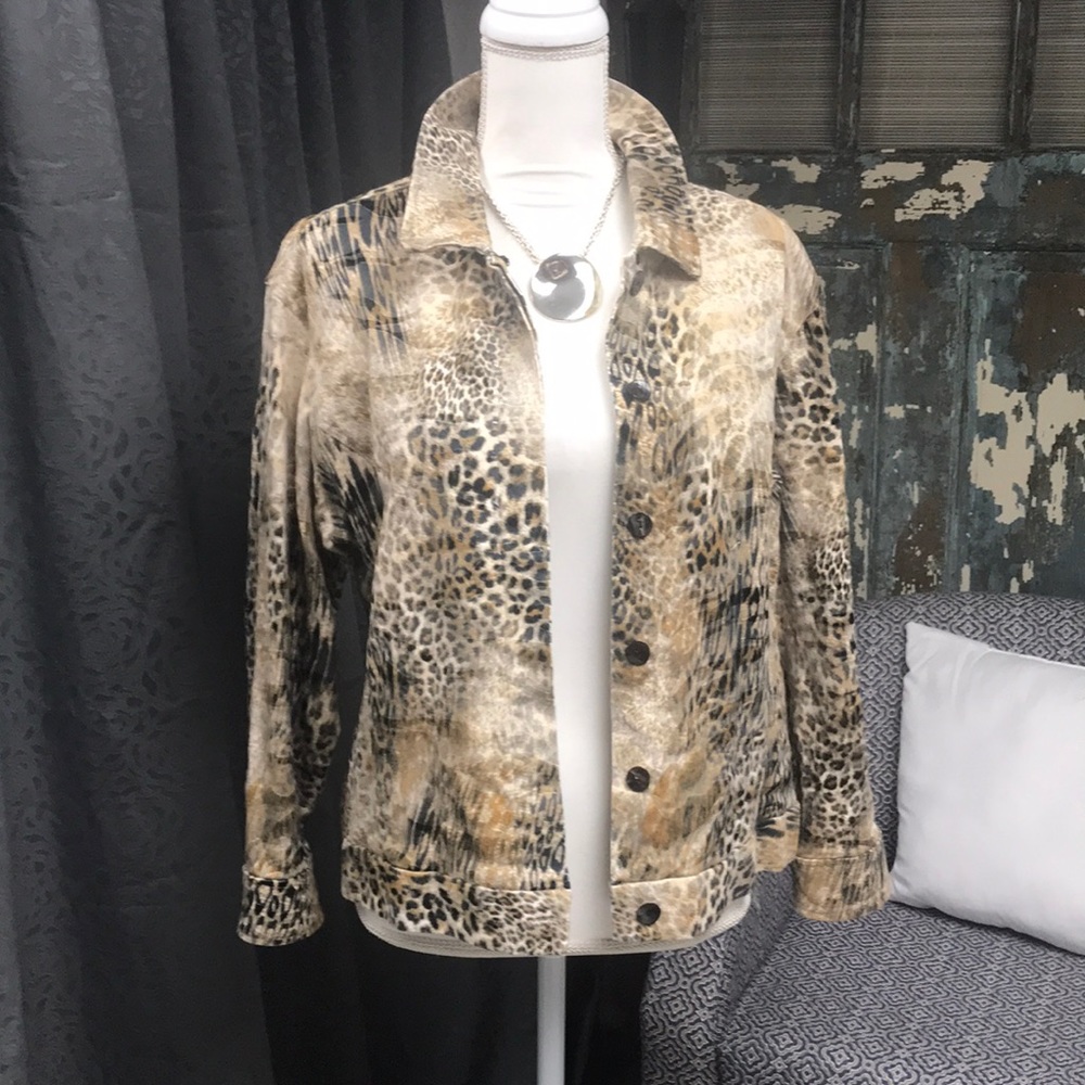 Animal print Jacket
